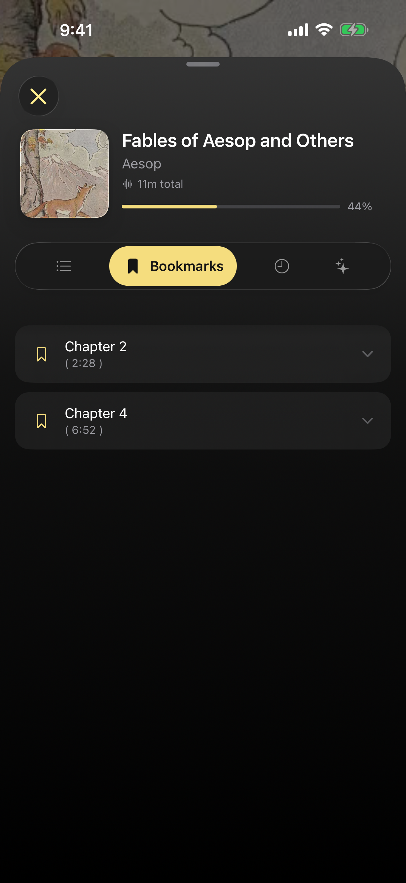 Editing a highlight and its note in the reader